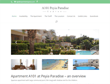 Tablet Screenshot of apartmentcyprus.com